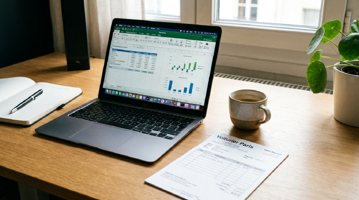 Facture professionnelle et note de frais